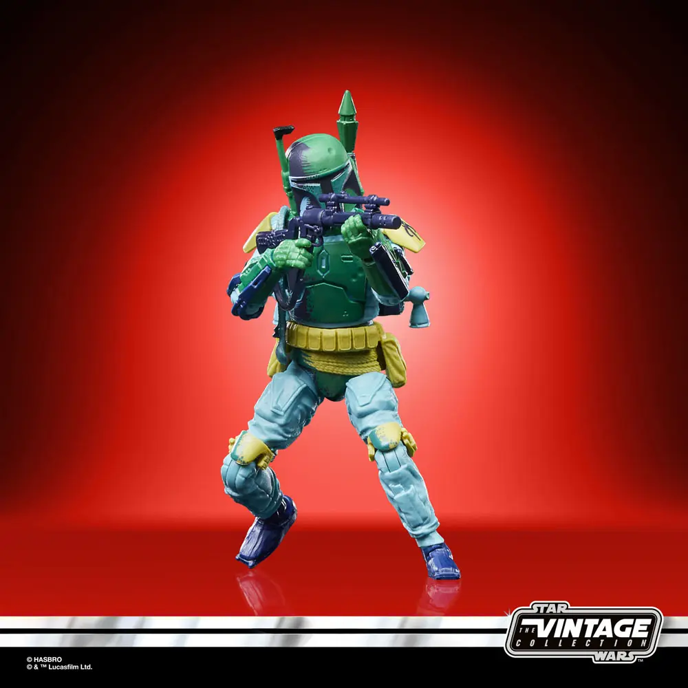 Star Wars: Boba Fett - Death, Lies &amp; Treachery Vintage Collection Action Figur Boba Fett (Comic Art Edition) 10 cm Produktfoto