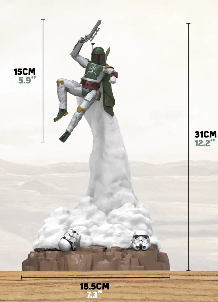 Star Wars: Boba Fett Leuchte 31 cm Produktfoto