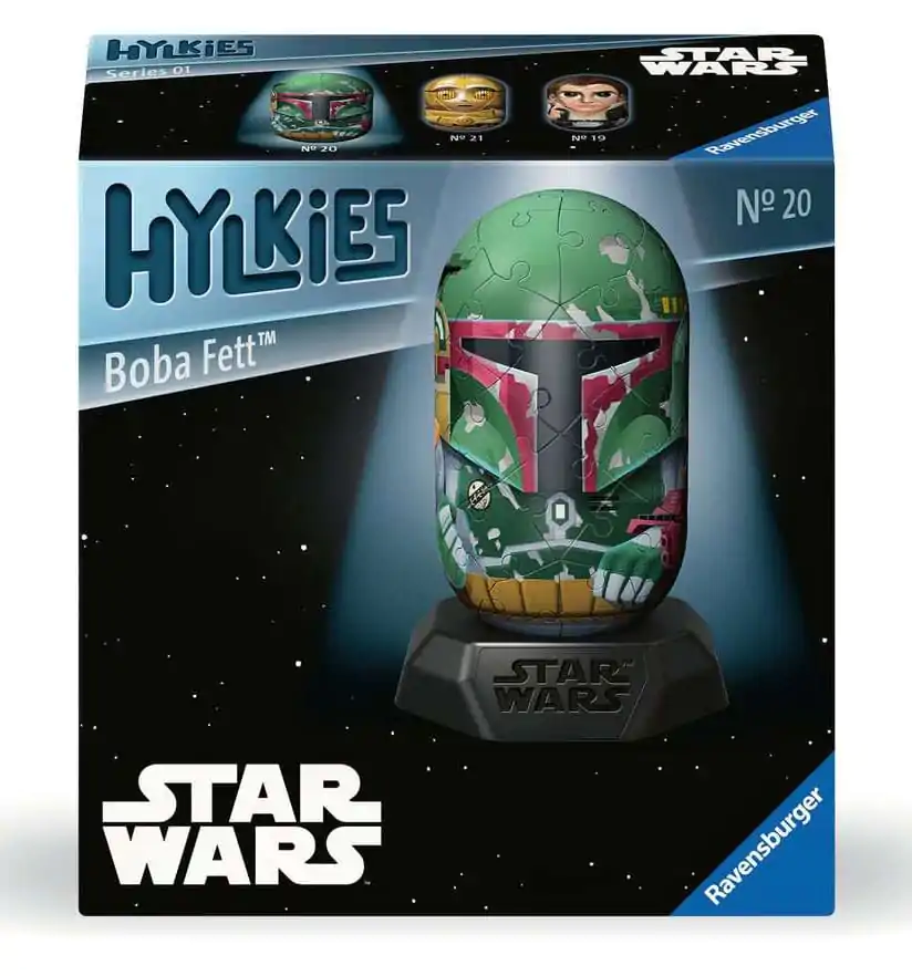 Star Wars Hylkies 3D Puzzle Boba Fett (55 Teile) Produktfoto