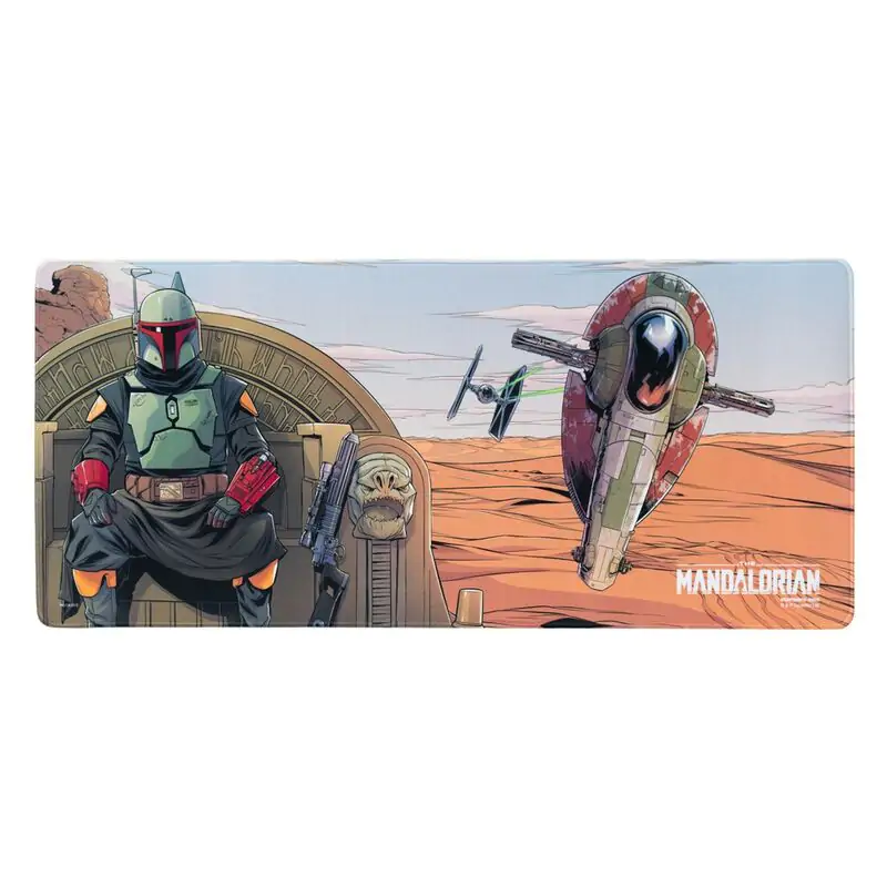 Star Wars Boba Fett The Mandalorian Gaming Schreibtischunterlage Produktfoto