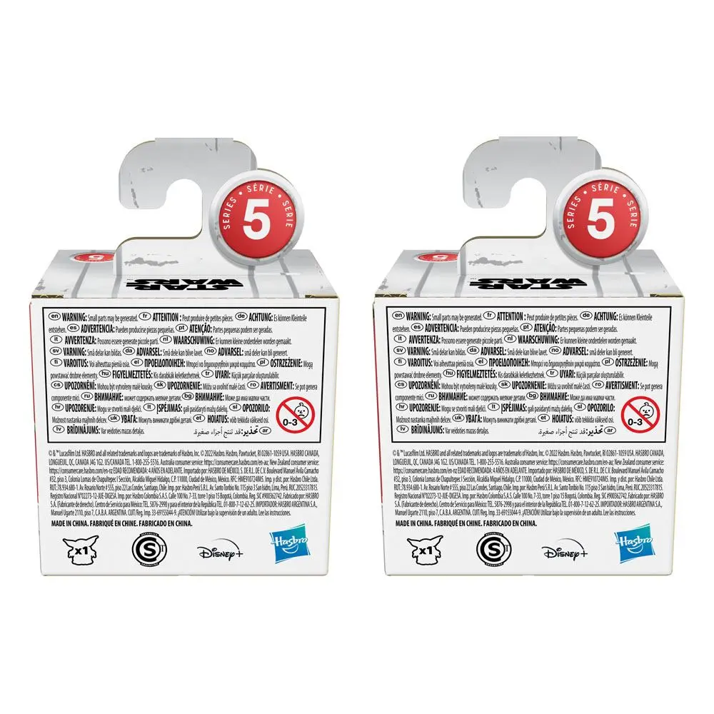 Star Wars Bounty Collection Figuren 2er-Pack Grogu Force Focus & Beskar Bite 6 cm Produktfoto