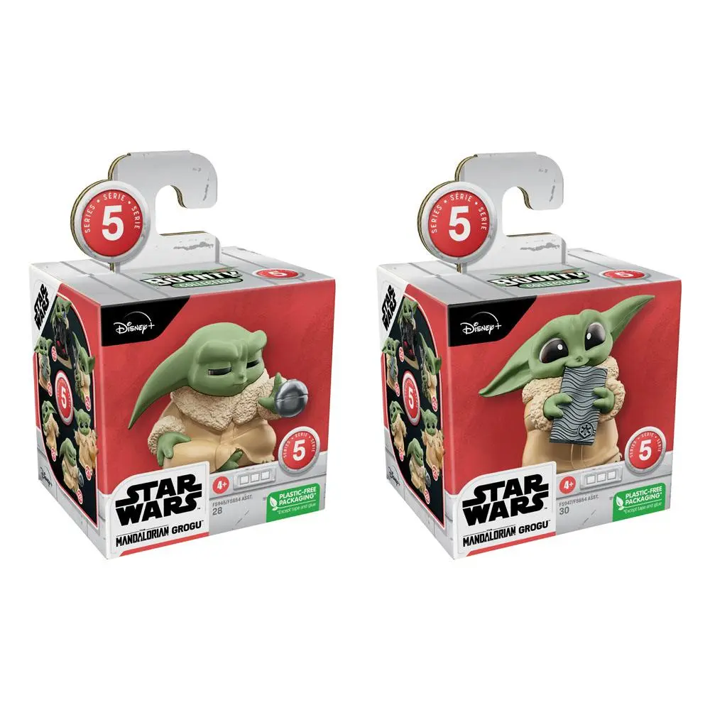 Star Wars Bounty Collection Figuren 2er-Pack Grogu Force Focus & Beskar Bite 6 cm Produktfoto