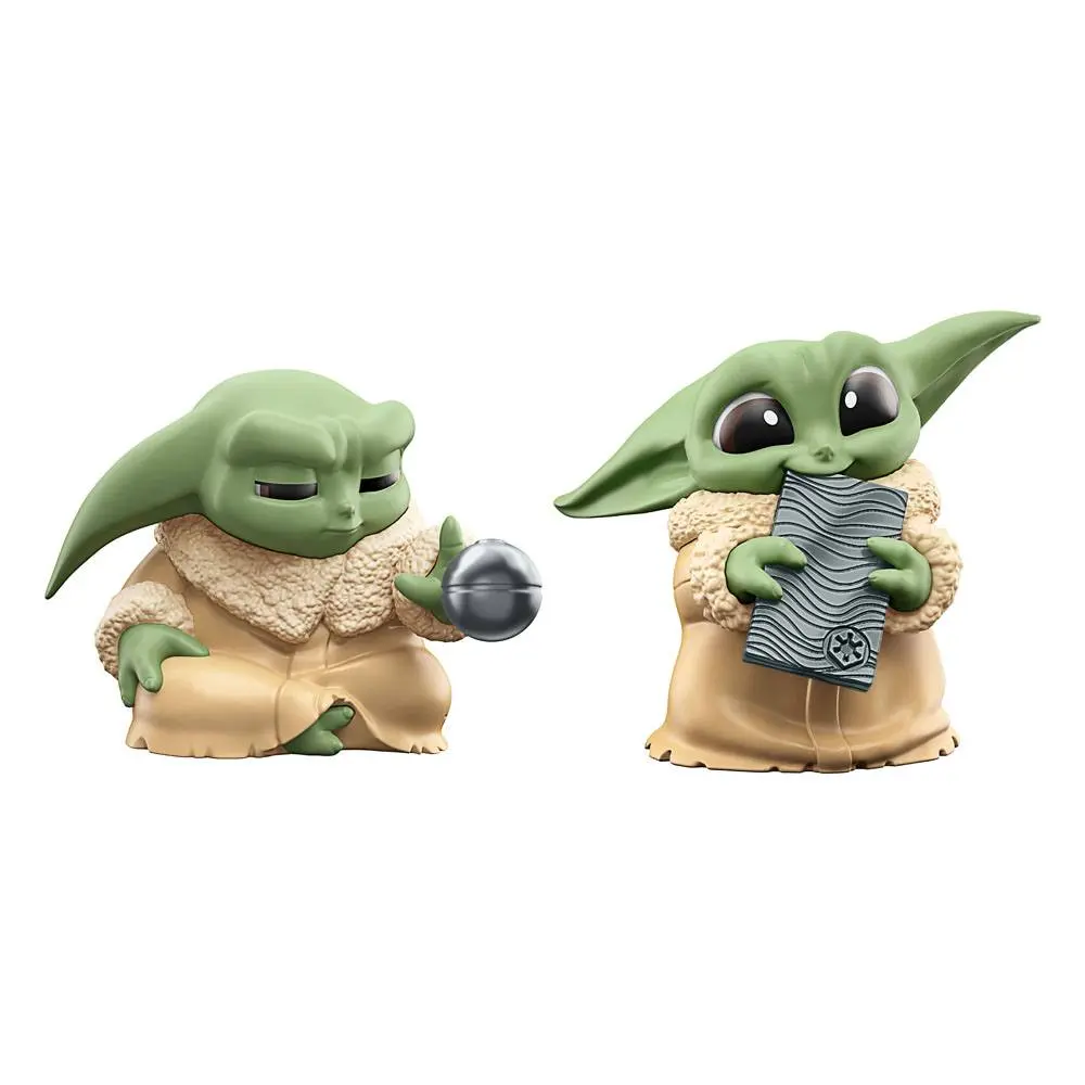 Star Wars Bounty Collection Figuren 2er-Pack Grogu Force Focus & Beskar Bite 6 cm Produktfoto
