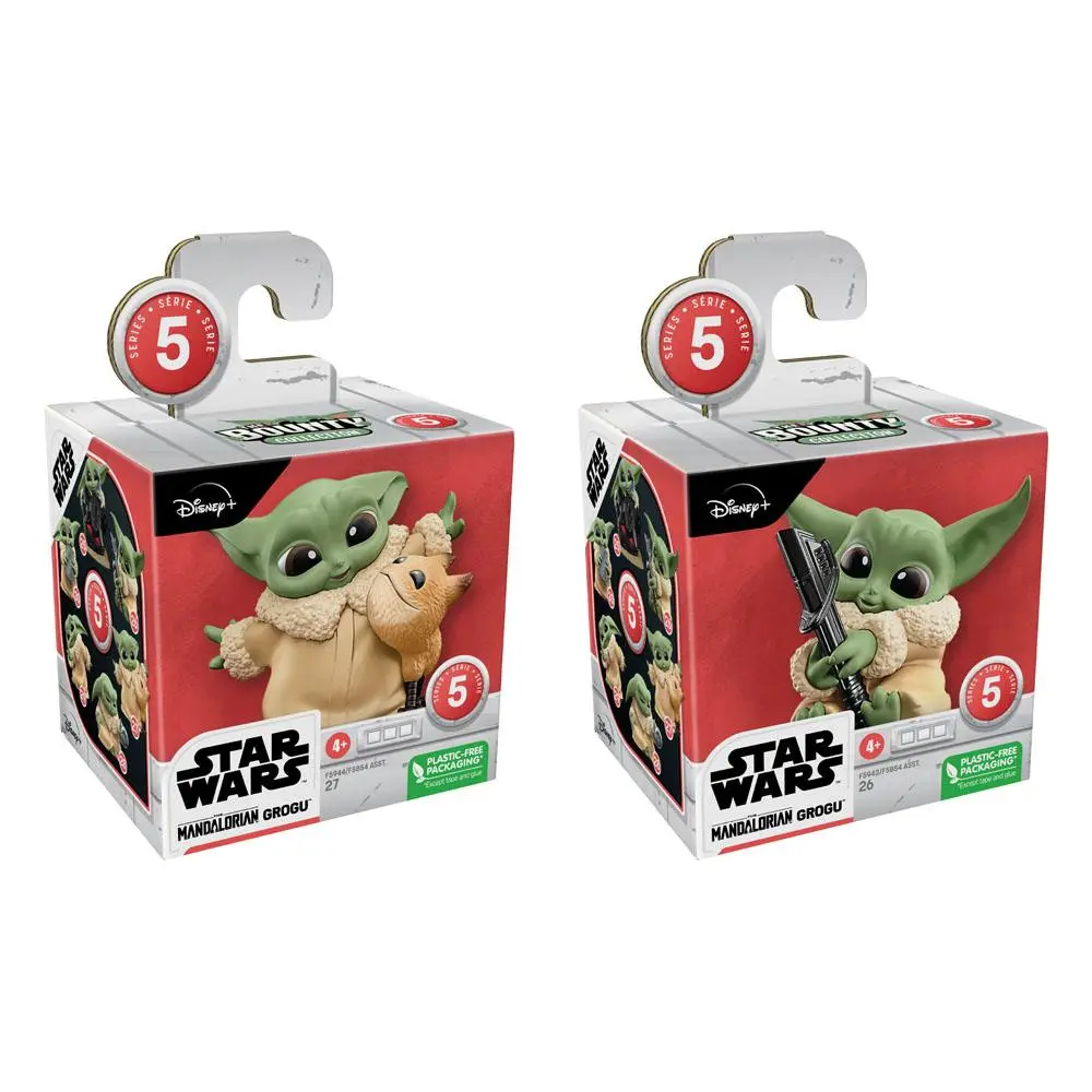 Star Wars Bounty Collection Figuren 2er-Pack Grogu Loth-Cat Cuddles & Darksaber Discovery 6 cm Produktfoto