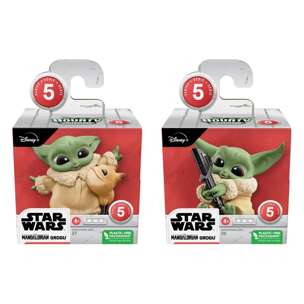 Star Wars Bounty Collection Figuren 2er-Pack Grogu Loth-Cat Cuddles & Darksaber Discovery 6 cm Produktfoto