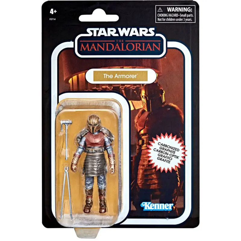 Star Wars The Mandalorian Vintage Collection Carbonized Action Figur 2021 The Armorer 10 cm termékfotó