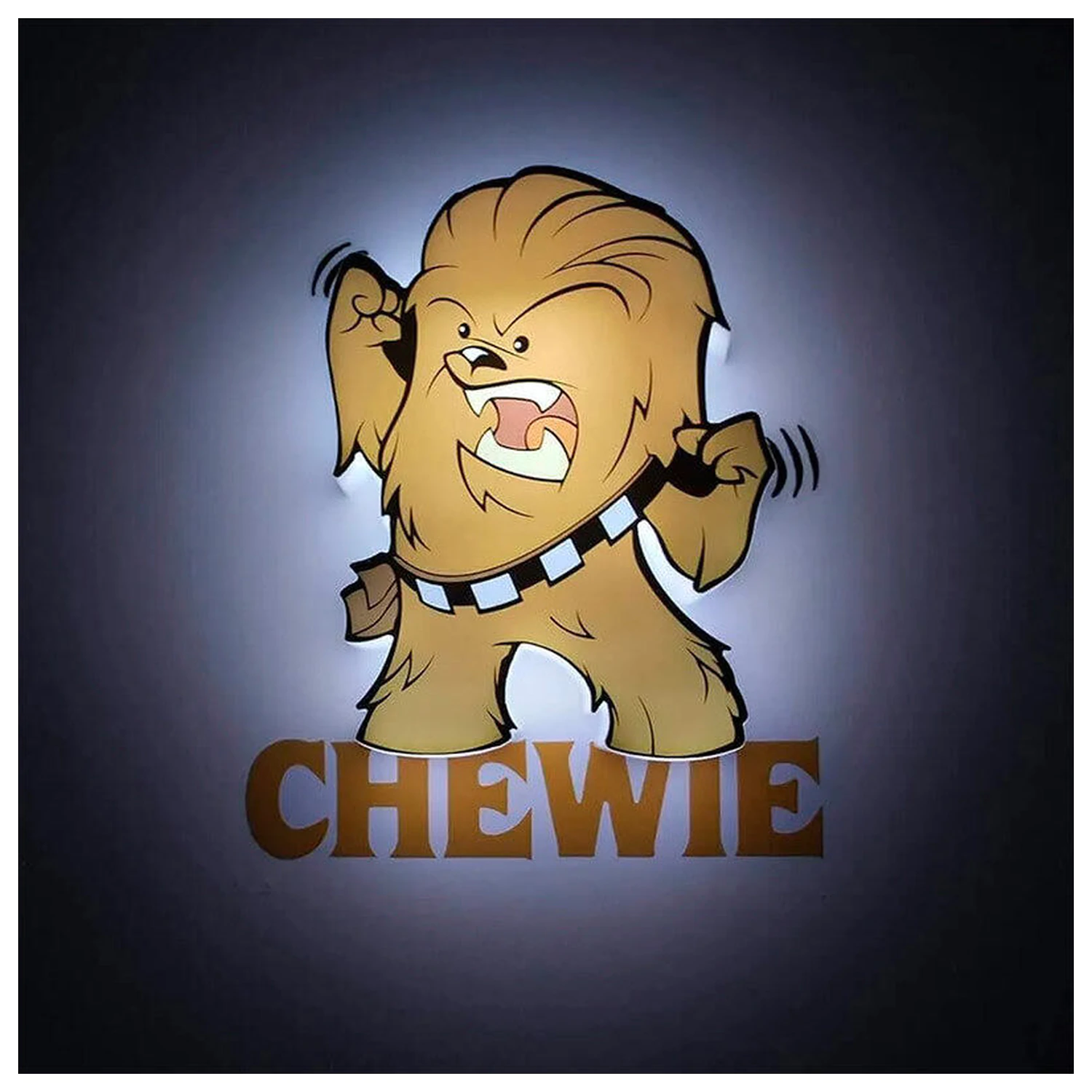 Star Wars Chewie 3D Licht FX Mini-Lampe Produktfoto