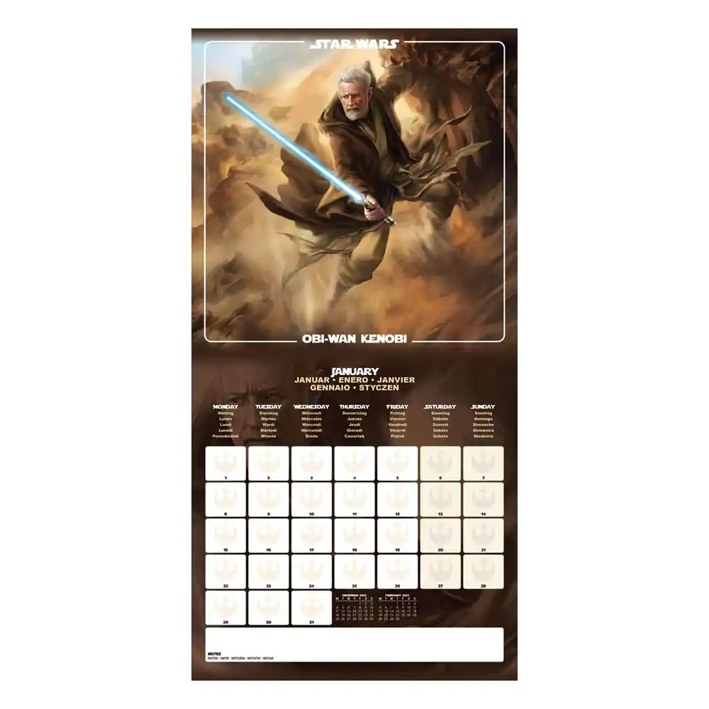 Star Wars Kalender 2024 Classics Produktfoto