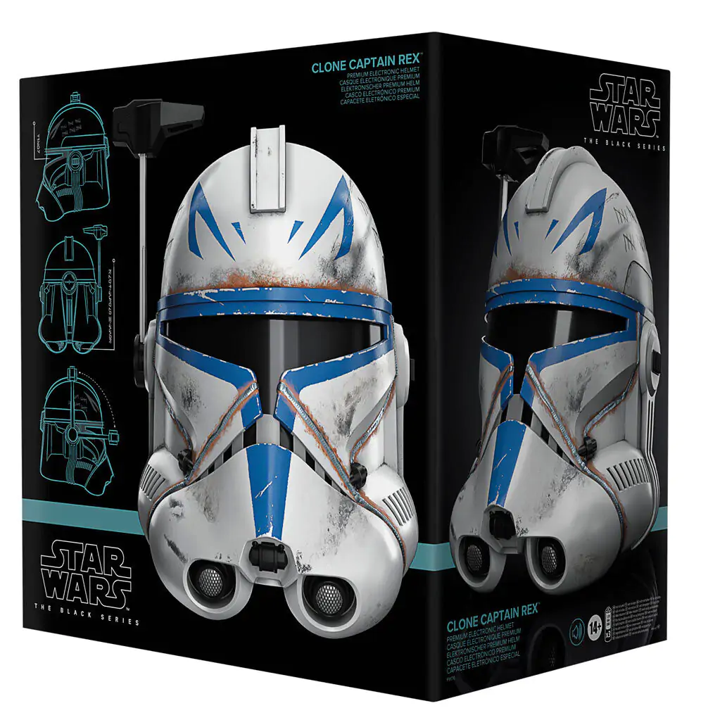 Star Wars Clone Captain Rex Elektronischer Helm termékfotó