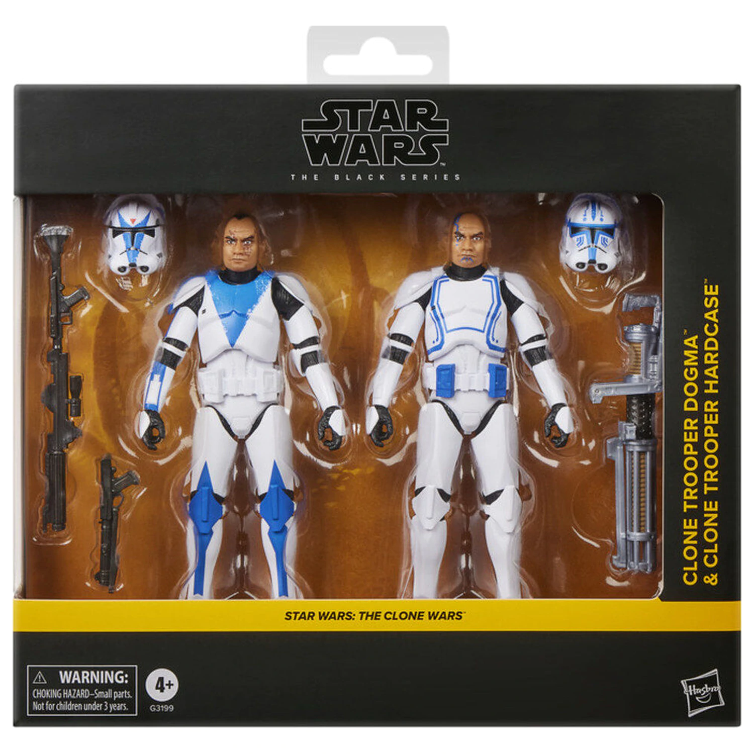 Star Wars Clone Trooper Dogma & Clone Trooper Hardcase Pack mit 2 Figuren 15cm Produktfoto