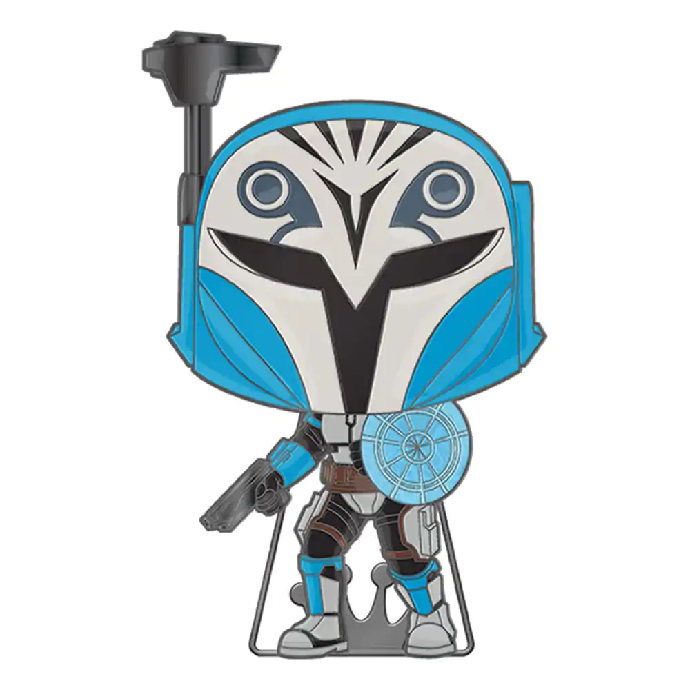 Star Wars Clone Wars Loungefly POP! Pin Ansteck-Pin Bo-Katan (Glow-in-the-Dark) 10 cm Produktfoto