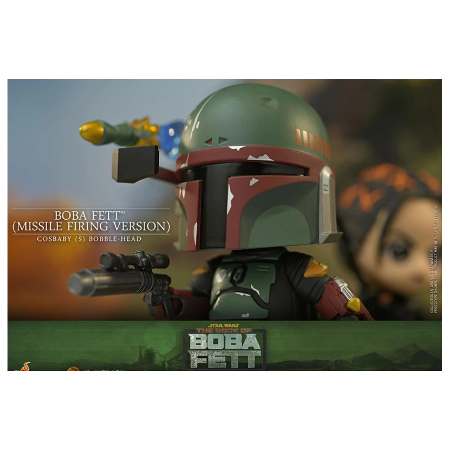 Star Wars Cosbaby Welle 1 Boba Fett Missile Firing Version Produktfoto