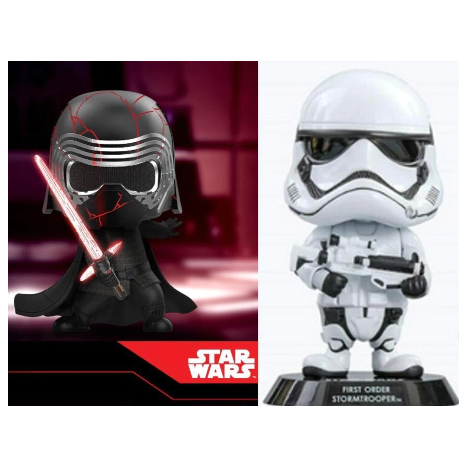Star Wars Cosbaby Welle 2 Kylo Ren & First Order Stormtrooper Set Produktfoto