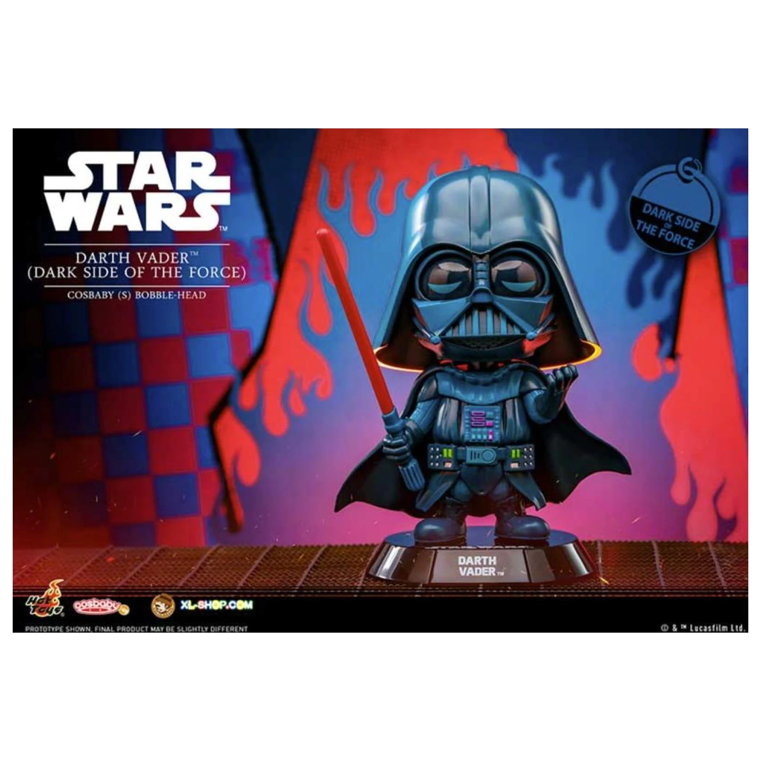 Star Wars Cosbaby Welle 4 Darth Vader Dark Side of the Force Produktfoto