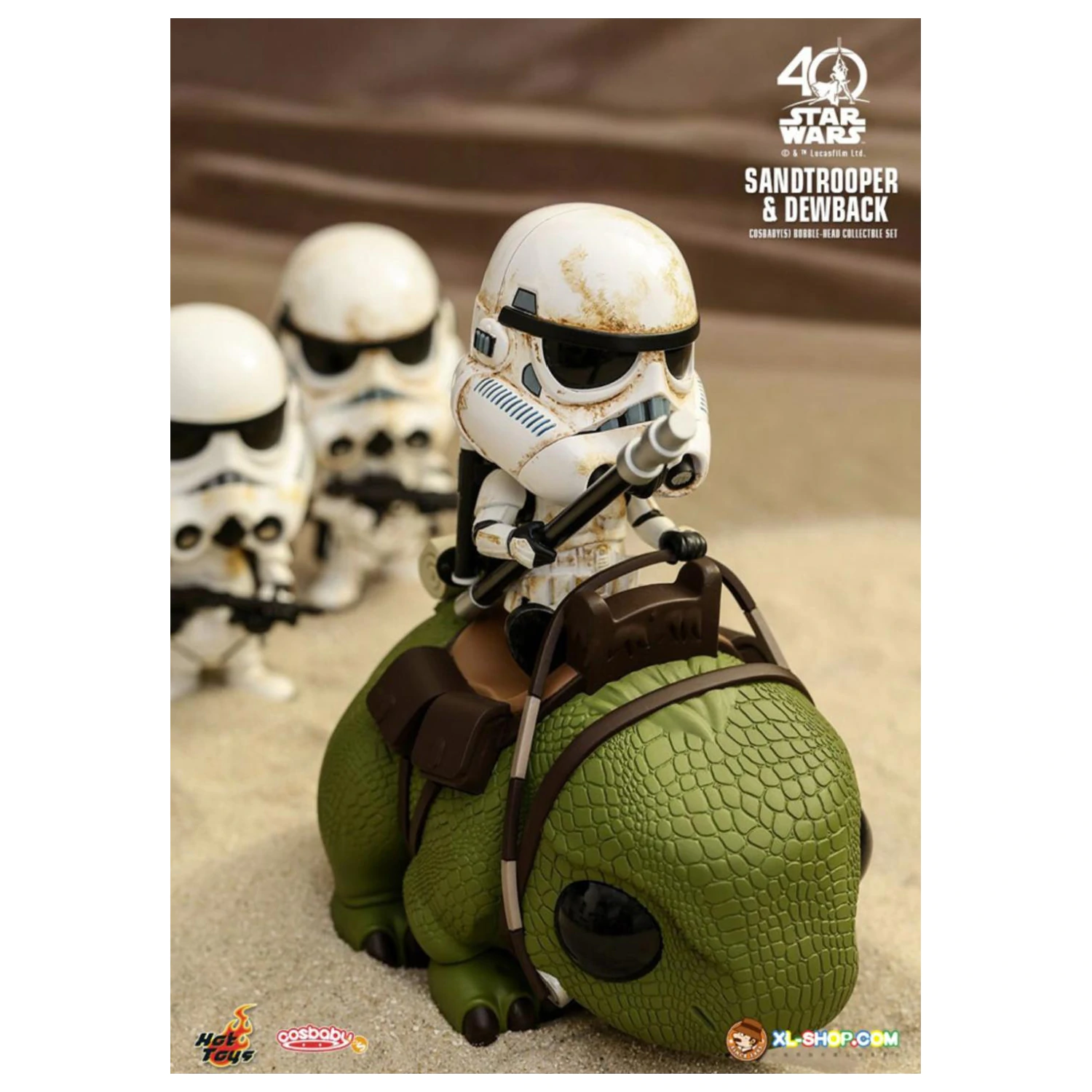 Star Wars Cosbaby Wave 5 Sandtrooper & Dewback Produktfoto
