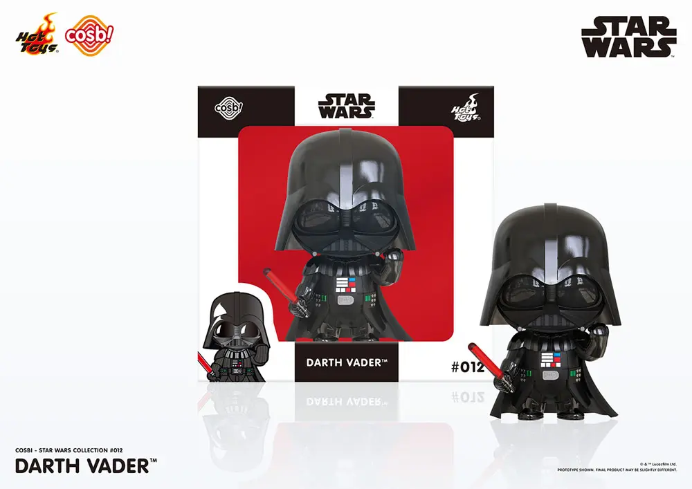 Star Wars Cosbi Minifigur Darth Vader 8 cm Produktfoto