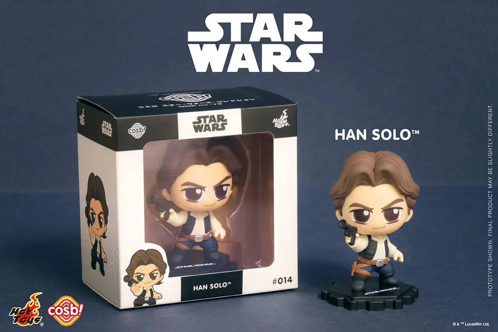 Star Wars Cosbi Minifigur Han Solo 8 cm termékfotó
