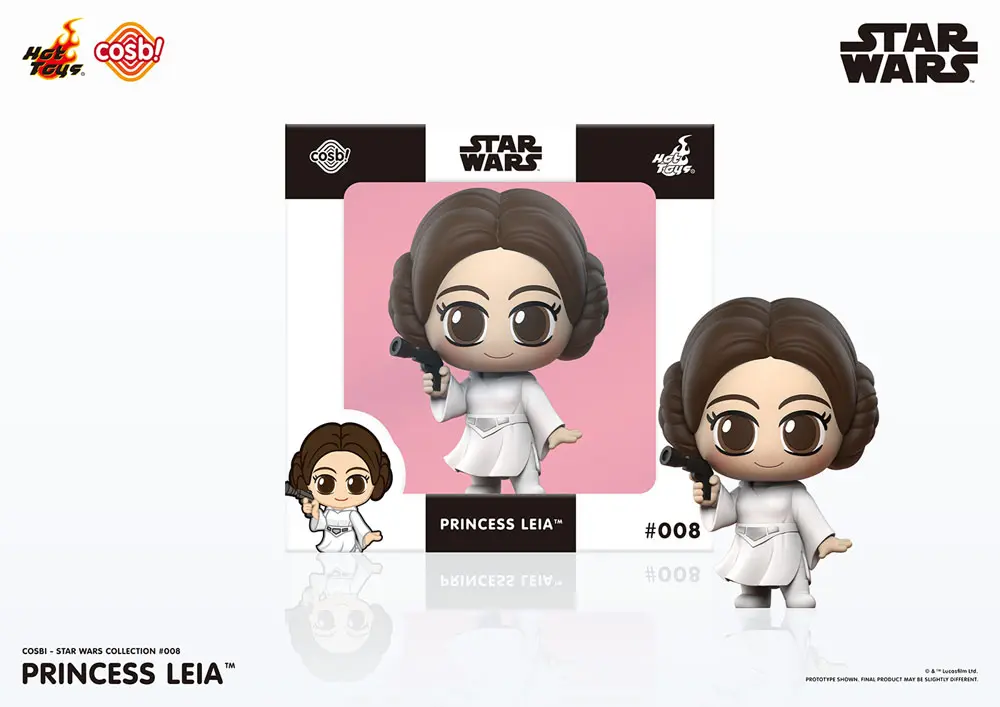 Star Wars Cosbi Minifigur Princess Leia 8 cm termékfotó