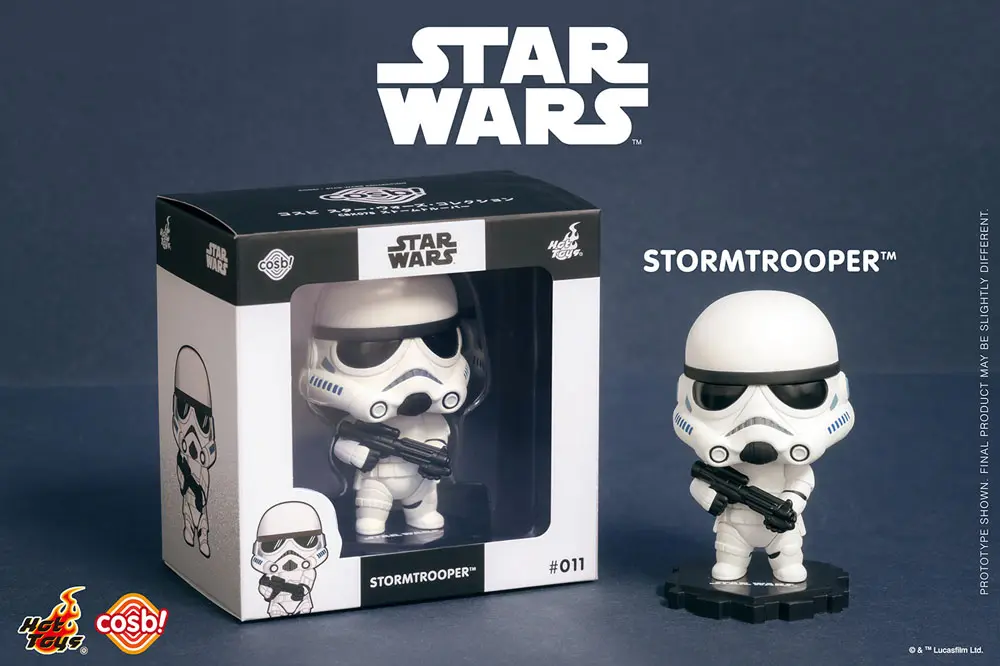 Star Wars Cosbi Minifigur Stormtrooper 8 cm Produktfoto