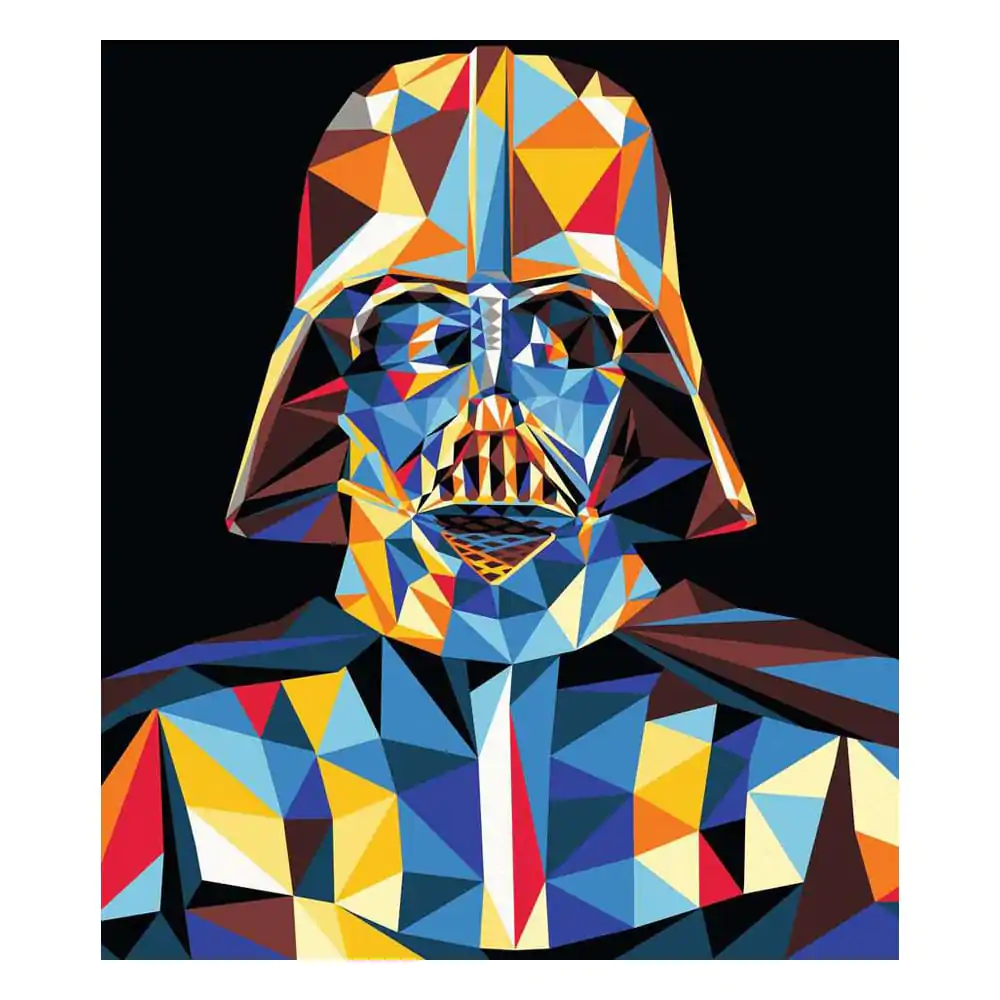 Star Wars CreArt Malen nach Zahlen Malset Darth Vader 24 x 30 cm Produktfoto