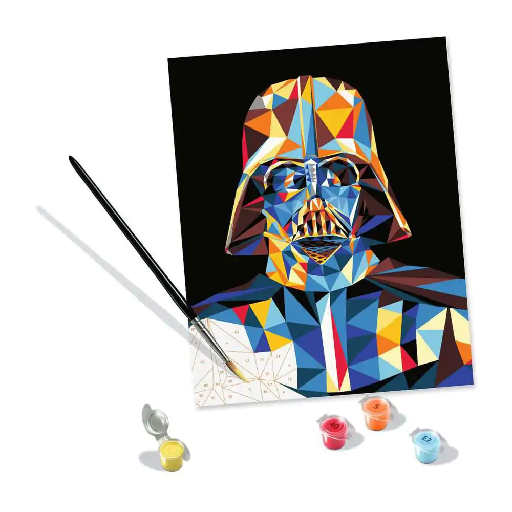 Star Wars CreArt Malen nach Zahlen Malset Darth Vader 24 x 30 cm Produktfoto