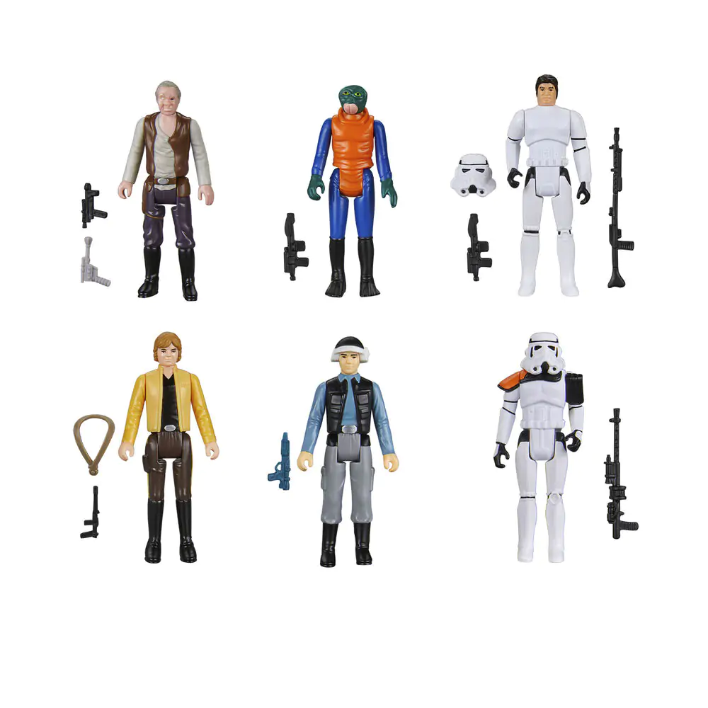 Star Wars Set 6 Figuren 9,5 cm Produktfoto