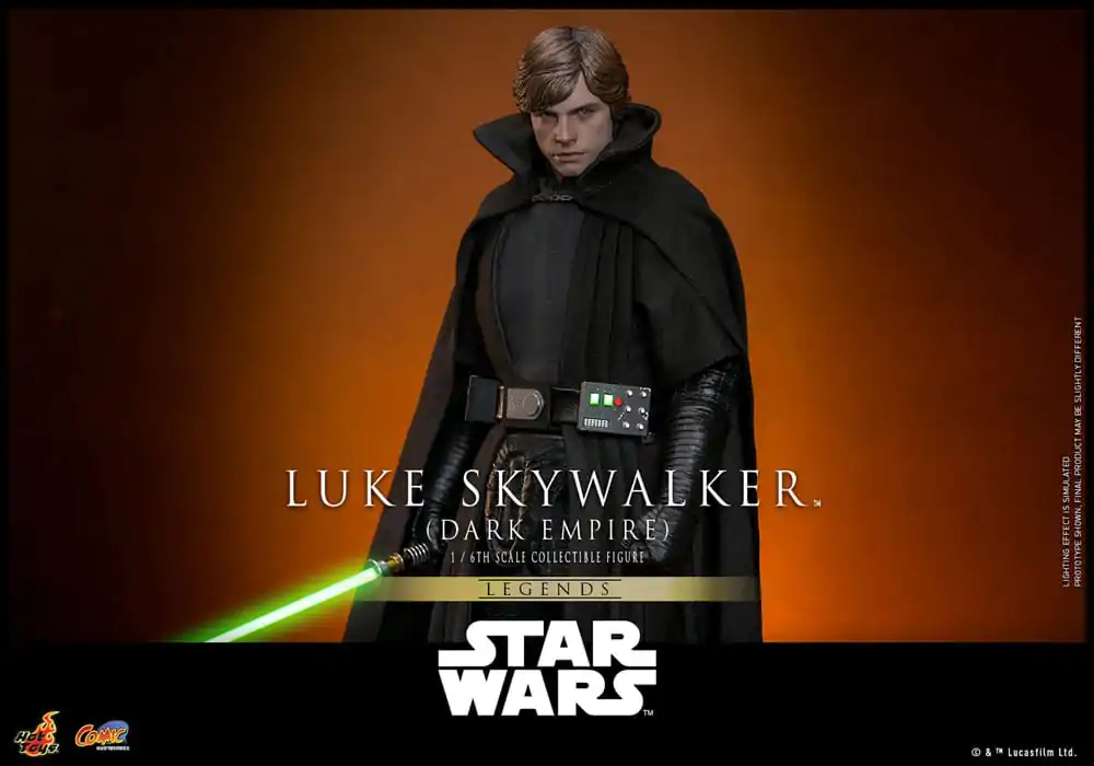 Star Wars: Dark Empire Comic Masterpiece Actionfigur Luke Skywalker 30 cm Produktfoto