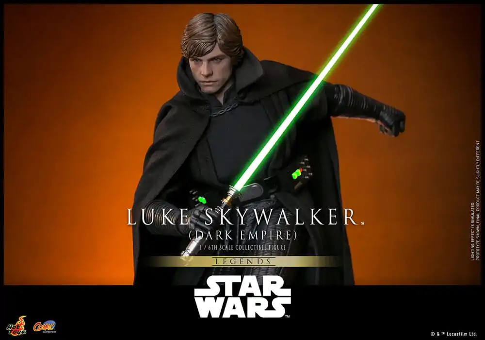 Star Wars: Dark Empire Comic Masterpiece Actionfigur Luke Skywalker 30 cm Produktfoto