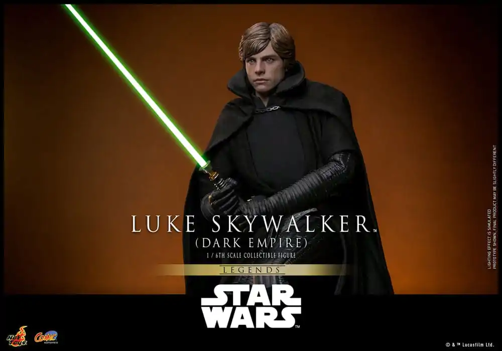 Star Wars: Dark Empire Comic Masterpiece Actionfigur Luke Skywalker 30 cm Produktfoto