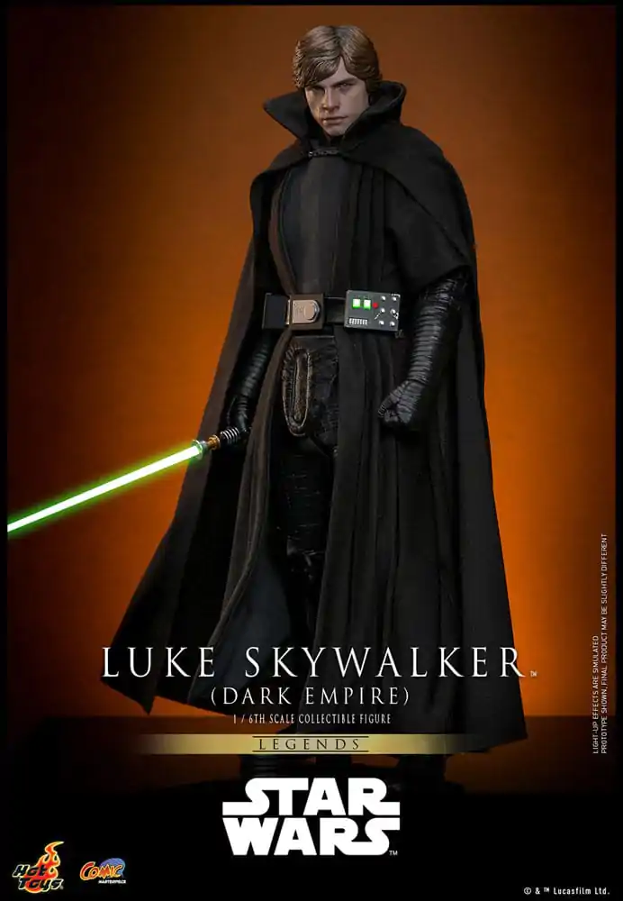 Star Wars: Dark Empire Comic Masterpiece Actionfigur Luke Skywalker 30 cm Produktfoto