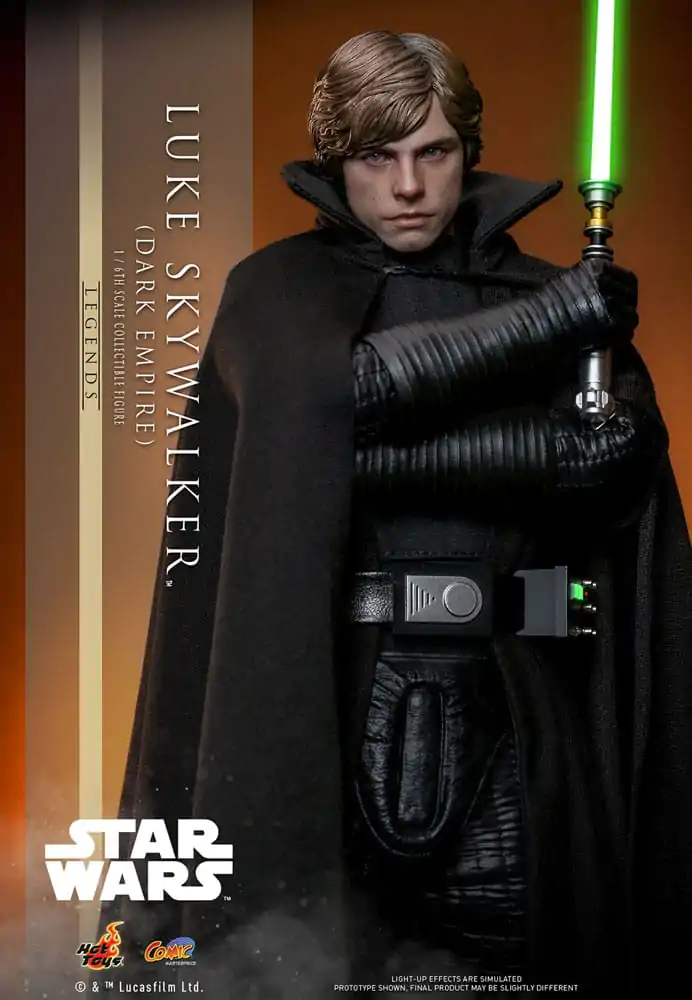 Star Wars: Dark Empire Comic Masterpiece Actionfigur Luke Skywalker 30 cm Produktfoto