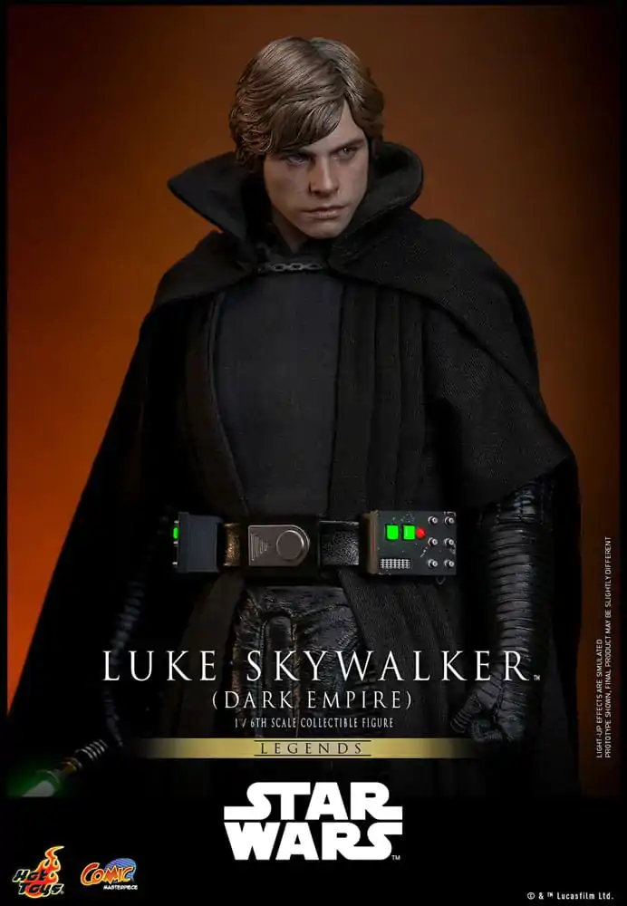 Star Wars: Dark Empire Comic Masterpiece Actionfigur Luke Skywalker 30 cm Produktfoto