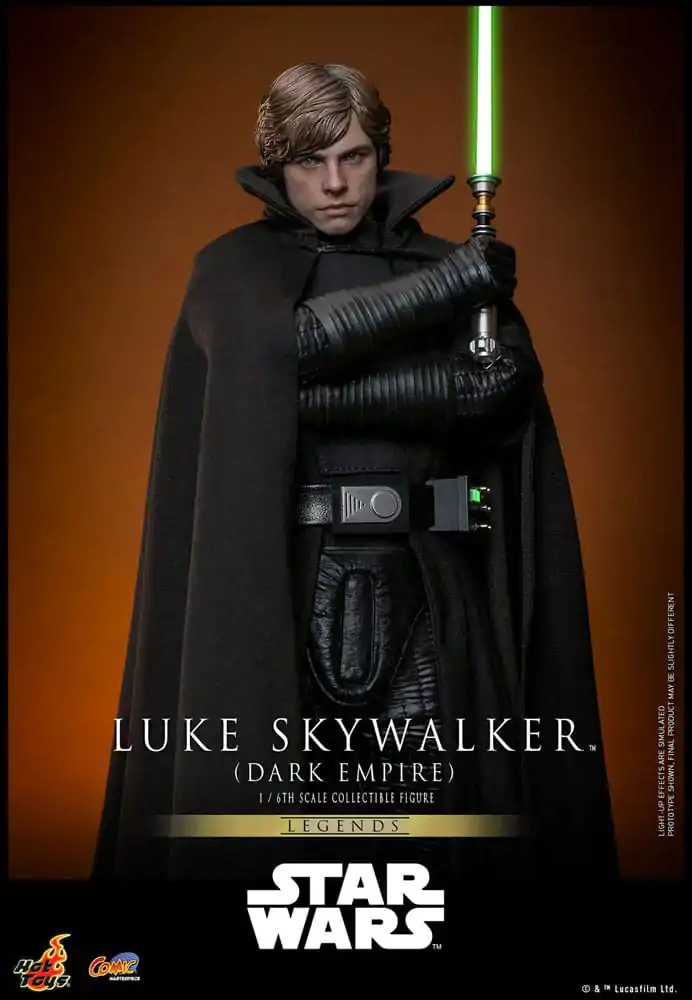 Star Wars: Dark Empire Comic Masterpiece Actionfigur Luke Skywalker 30 cm Produktfoto