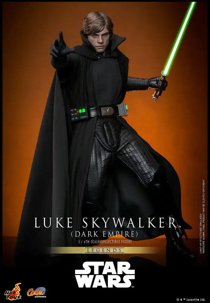 Star Wars: Dark Empire Comic Masterpiece Actionfigur Luke Skywalker 30 cm Produktfoto