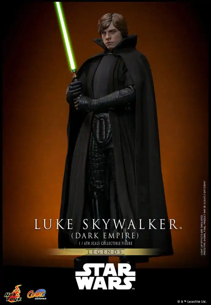 Star Wars: Dark Empire Comic Masterpiece Actionfigur Luke Skywalker 30 cm Produktfoto