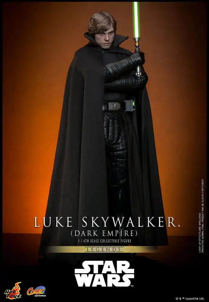 Star Wars: Dark Empire Comic Masterpiece Actionfigur Luke Skywalker 30 cm Produktfoto