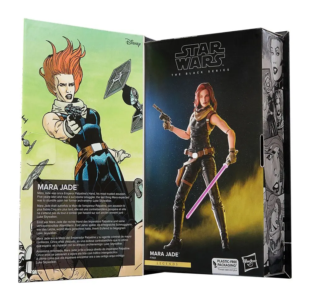 Star Wars: Dark Force Rising Black Series Action Figur Mara Jade 15 cm Produktfoto