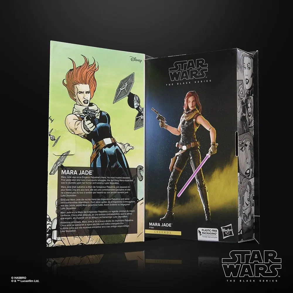 Star Wars: Dark Force Rising Black Series Action Figur Mara Jade 15 cm Produktfoto