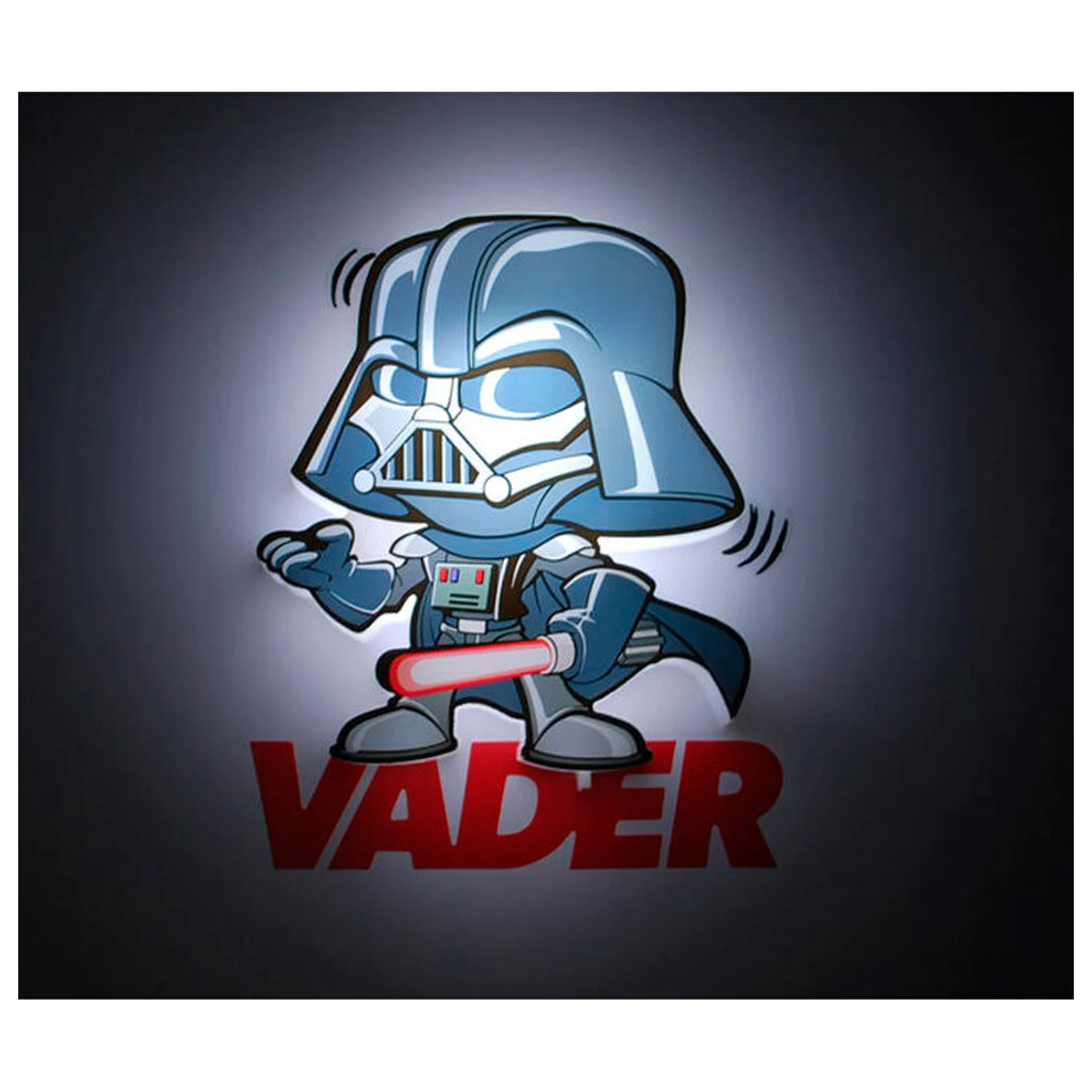 Star Wars Darth Vader 3D Lichteffekte Minilampe Produktfoto