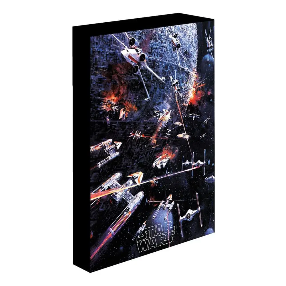 Star Wars Leinwandbild Death Star Assault 30 x 40cm Produktfoto
