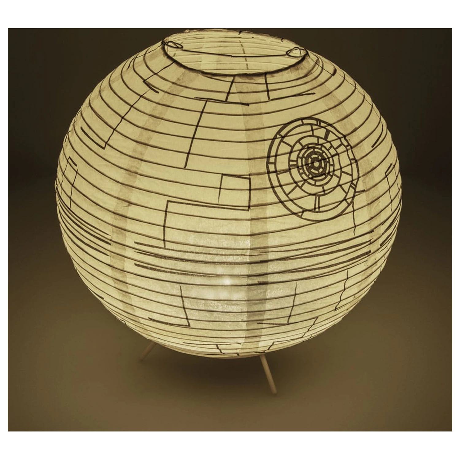 Star Wars Mini Schreibtischlampe Death Star 21 cm Produktfoto