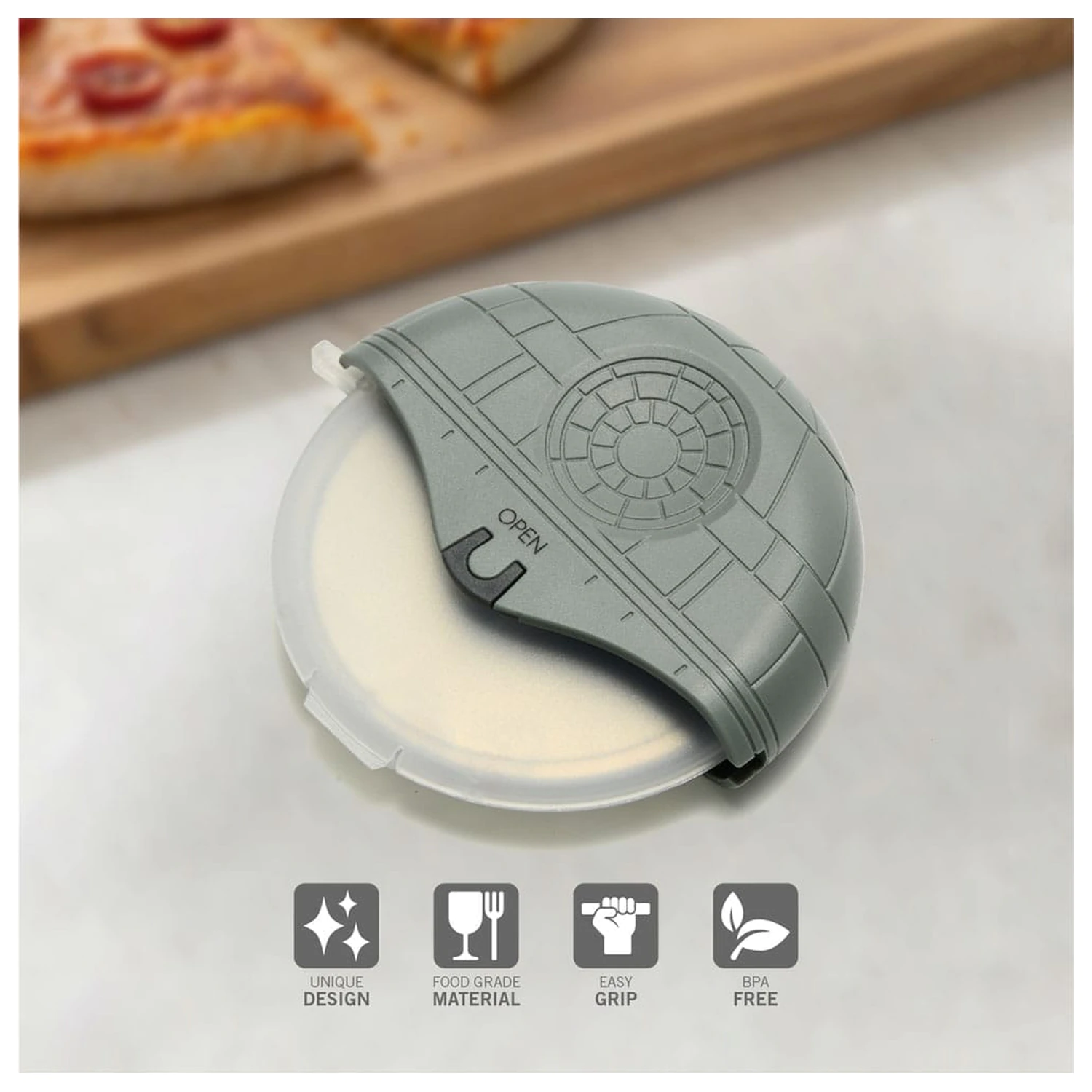 Star Wars Pizzaschneider Death Star Produktfoto