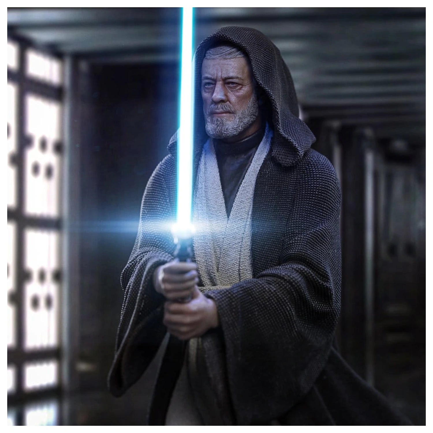 Star Wars Deluxe Art Scale Statue 1/10 Darth Vader Vs Obi-Wan Kenobi (CCXP Exclusive 2025) 24 cm Produktfoto