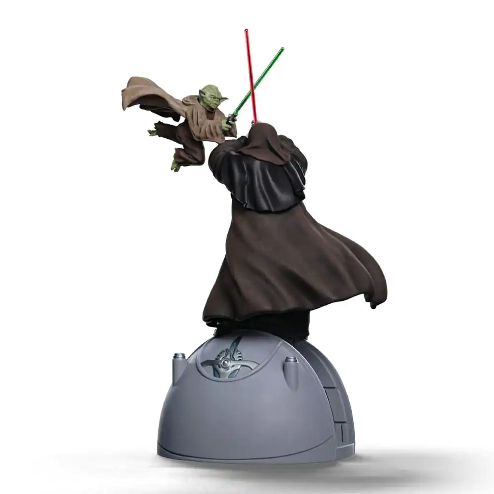 Star Wars Deluxe Art Scale Statue 1/10 Yoda vs Emperor Palpatine (CCXP Exclusive 2024) 31 cm Produktfoto