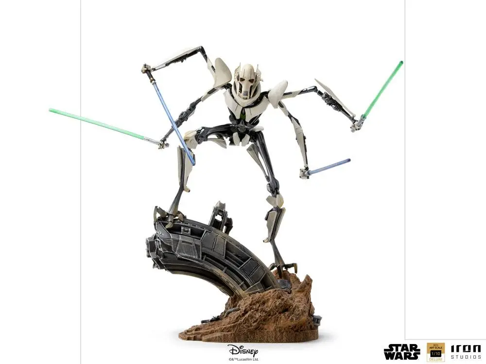 Star Wars Deluxe BDS Art Scale Statue 1/10 General Grievous 33 cm Produktfoto