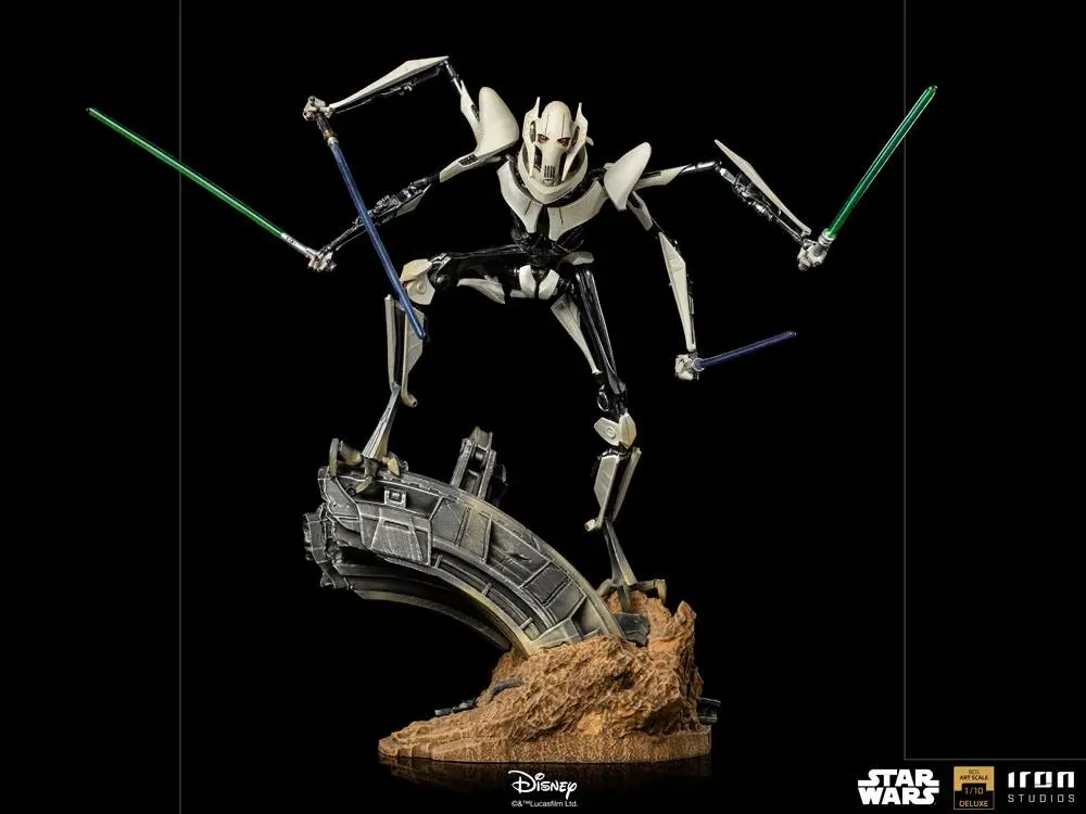 Star Wars Deluxe BDS Art Scale Statue 1/10 General Grievous 33 cm Produktfoto