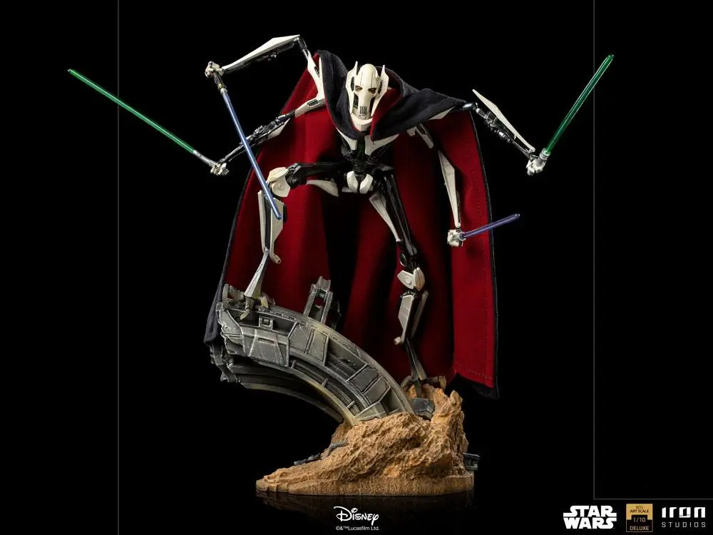 Star Wars Deluxe BDS Art Scale Statue 1/10 General Grievous 33 cm Produktfoto