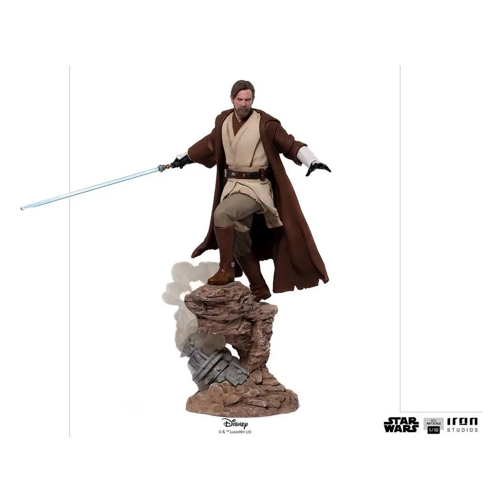 Star Wars Deluxe BDS Art Scale Statue 1/10 Obi-Wan Kenobi 28 cm Produktfoto