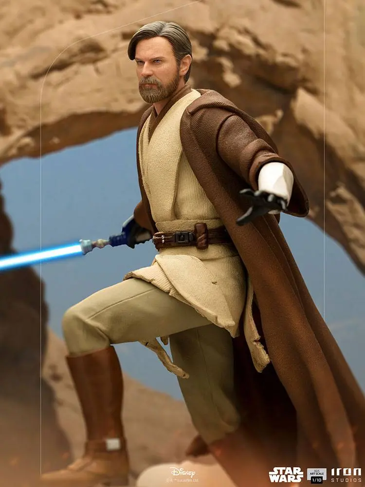 Star Wars Deluxe BDS Art Scale Statue 1/10 Obi-Wan Kenobi 28 cm Produktfoto
