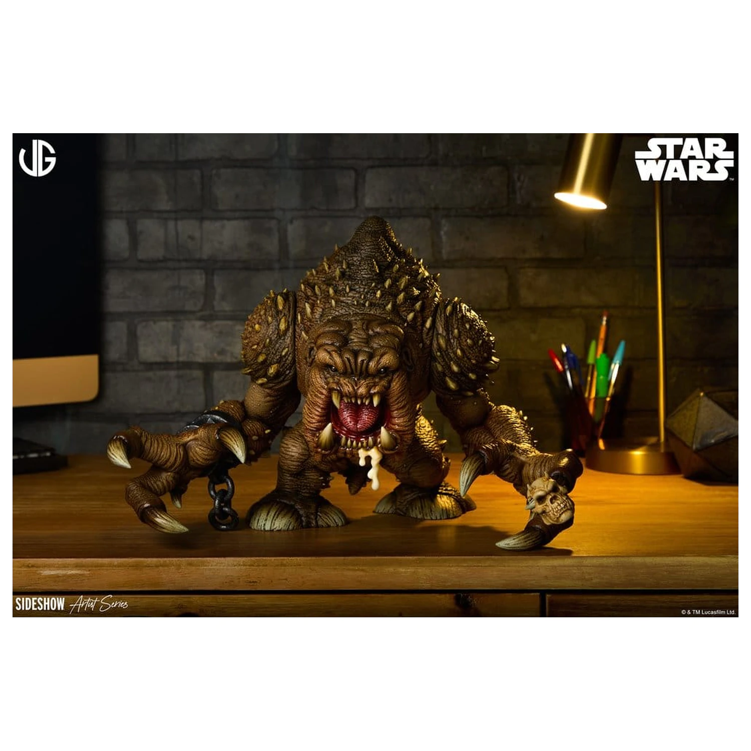 Star Wars Designer Sammlerstatue Rancor 31 cm Produktfoto